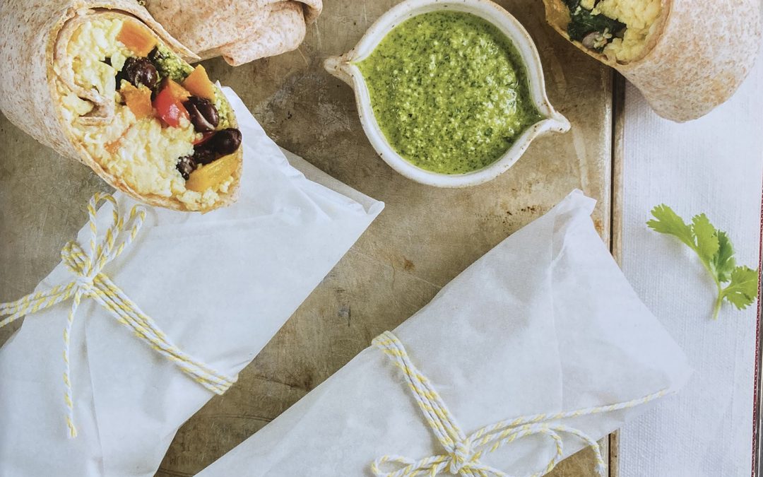 Burritos déjeuner préparés à l’avance