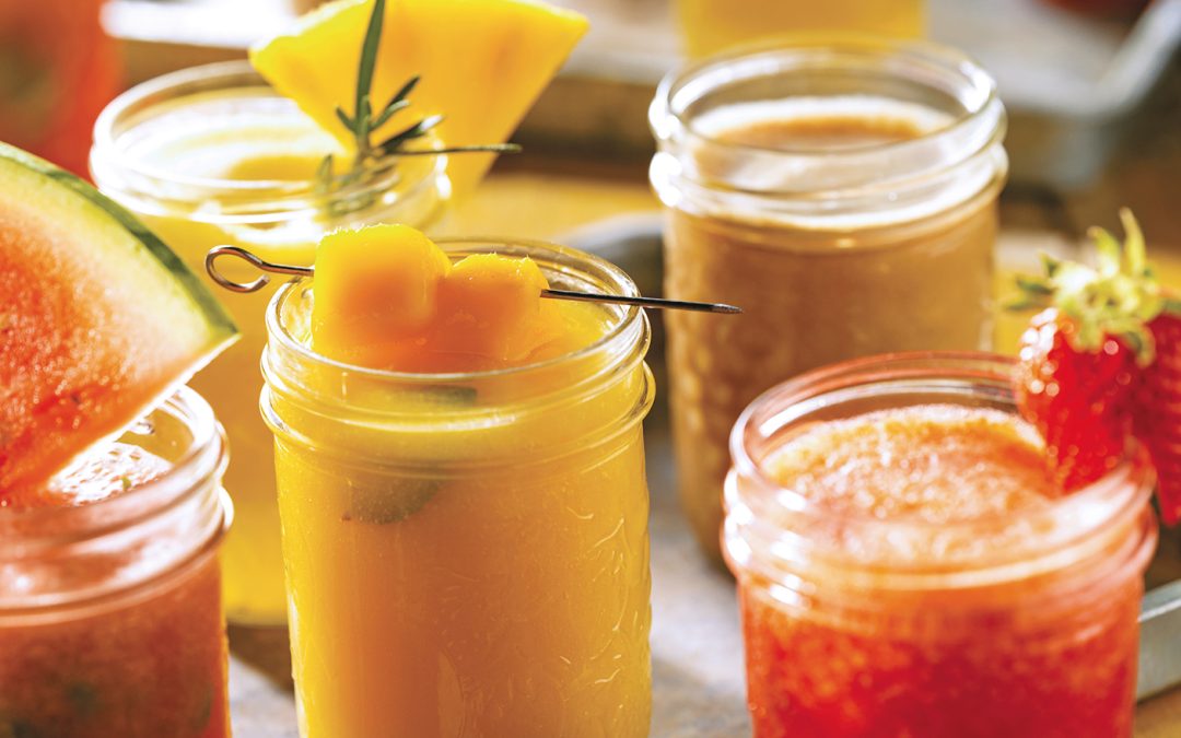 Limonade mangue et menthe