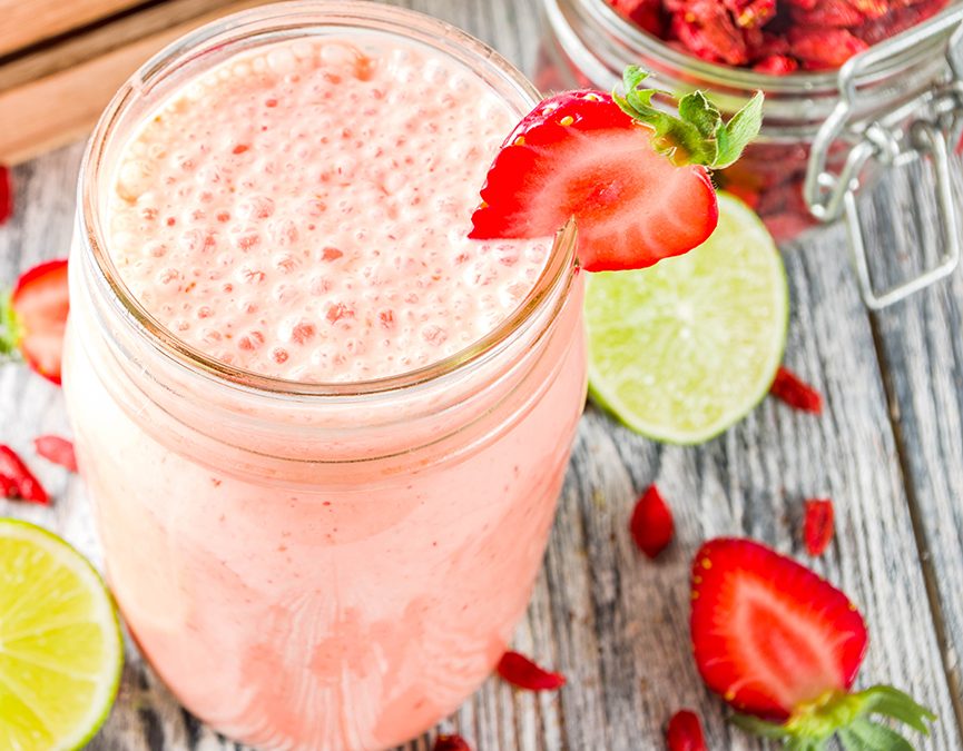 Smoothies aux baies de goji