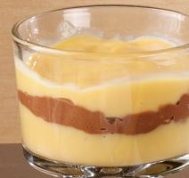 Crème-dessert à la mandarine et chocolat