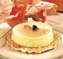 Flan à saveur d’érable
