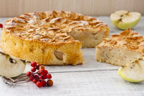 Gâteau aux pommes et épices