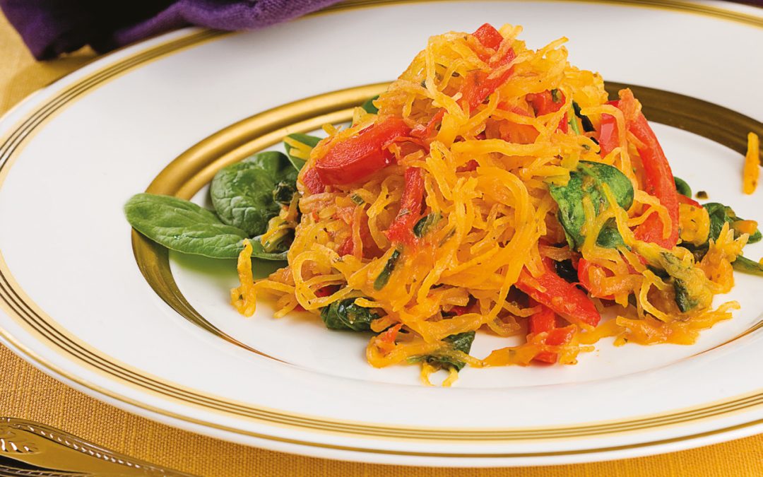Courge spaghetti à la sicilienne