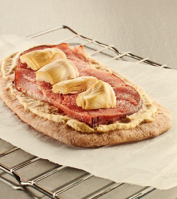 Pizza-bruschetta à la française