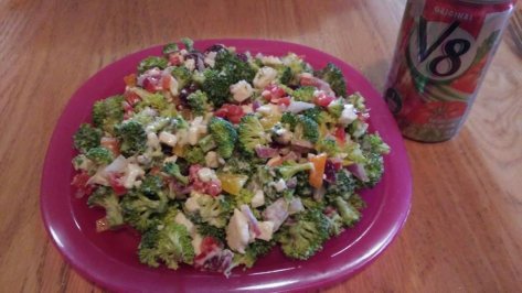 Salade de brocoli et féta