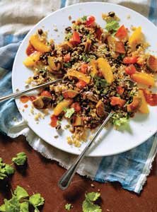 Salade de quinoa à l’orange et à l’avocat