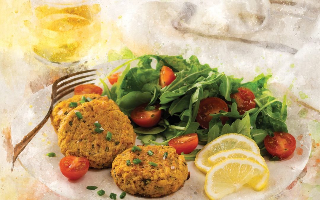 Croquettes de truite à la patate douce