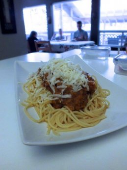 Sauce à spaghetti végétarienne