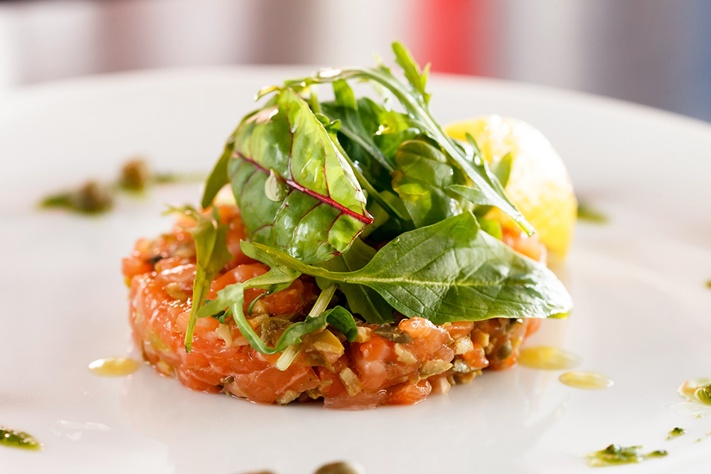 Tartare de saumon