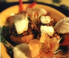 Champignons farcis au fromage de chèvre