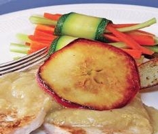Côtelettes de porc aux pommes