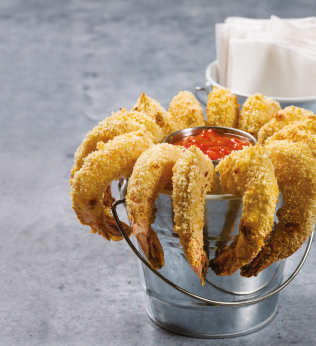 Crevettes croustillantes Panko