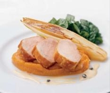 Filet de porc au poivre vert