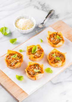 Mini lasagnes végétariennes