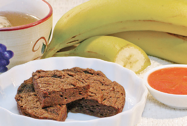 Muffins de céréales, choco-banane
