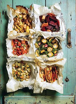 Papillotes d’été (Betteraves à l’orange)