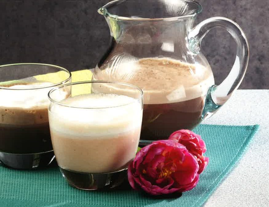 smoothies au café et caramel