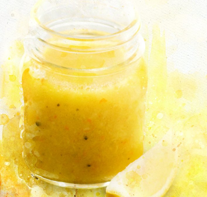 Vinaigrette trois façon aux agrumes
