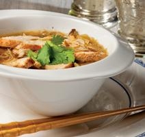 Nouilles thailandaises au poulet rôti