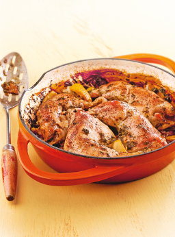 Cuisses de poulet au citron à la marocaine