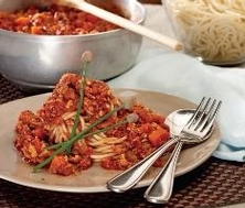Sauce à spaghetti à la dinde