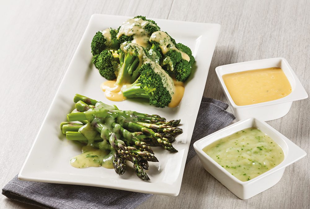 Sauces pour bouquetière de légumes