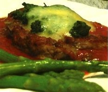 Côtelettes de veau aux épinards
