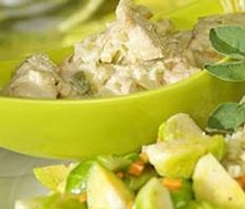 Ragoût de dindon aux poireaux citronnés