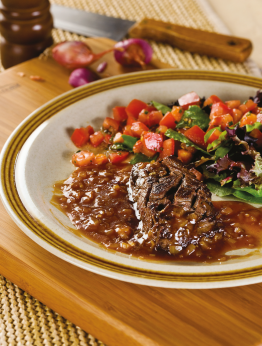 Bavette à l’échalote