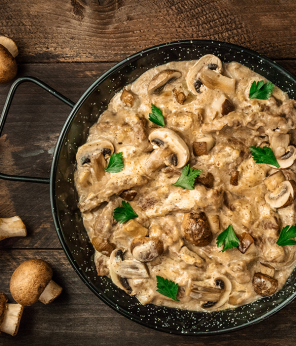 Bœuf Stroganov