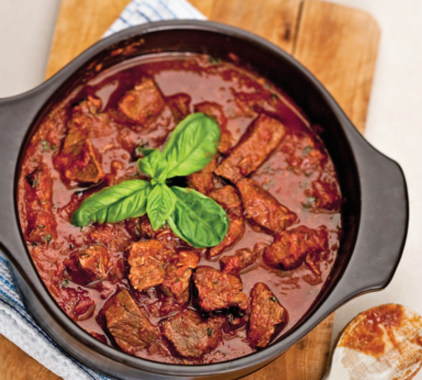 Cubes de bœuf à la provençale