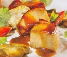 Ragoût de dindon à la chinoise en cocotte
