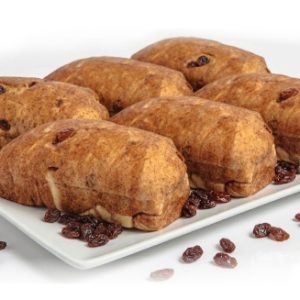 ''Ptits'' Pains briochés protéinés cannelle et raisins (Pqt 6)