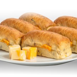 ”Ptits”pains protéinés cheddar et graines de tournesol (Pqt 6)