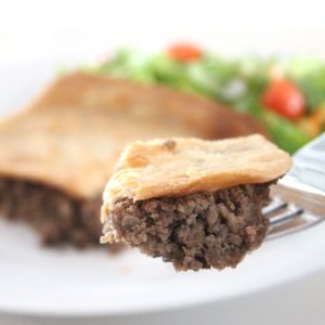 Tourtière de boeuf et veau