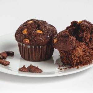 Muffins triple chocolat avec chia