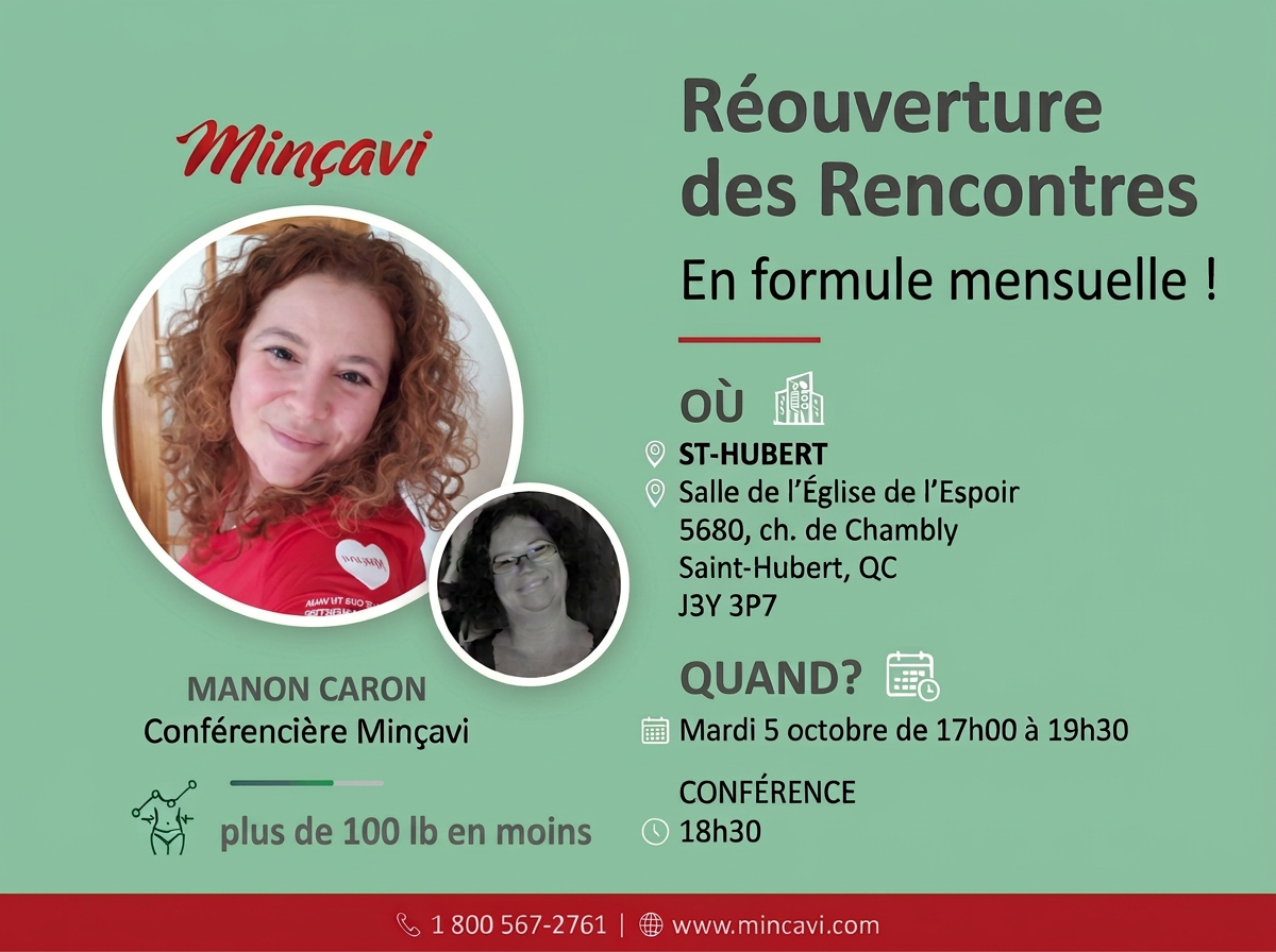 Rencontre Minçavi de St-Hubert - Participation du 5 Octobre 2026 – Image 2